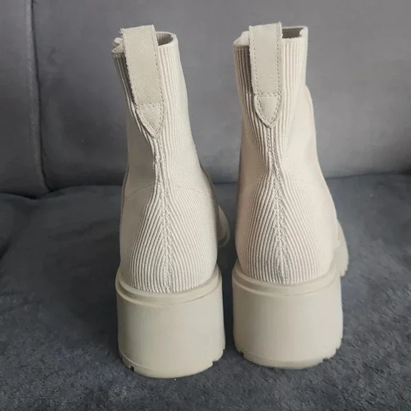 Steve Madden Holley sand suede boots size 9.5 - Picture 4 of 11